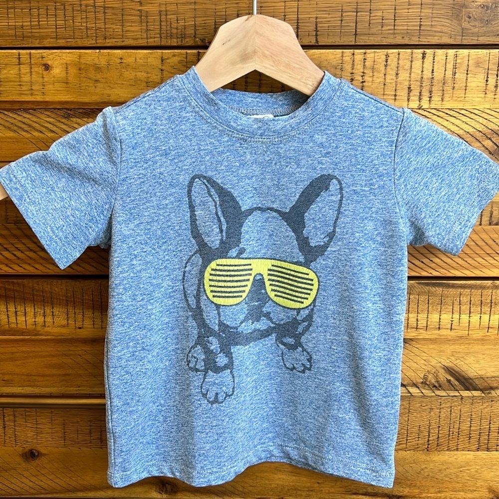 EGG NEW YORK Boys Damian Tee, Frenchy Dog Print